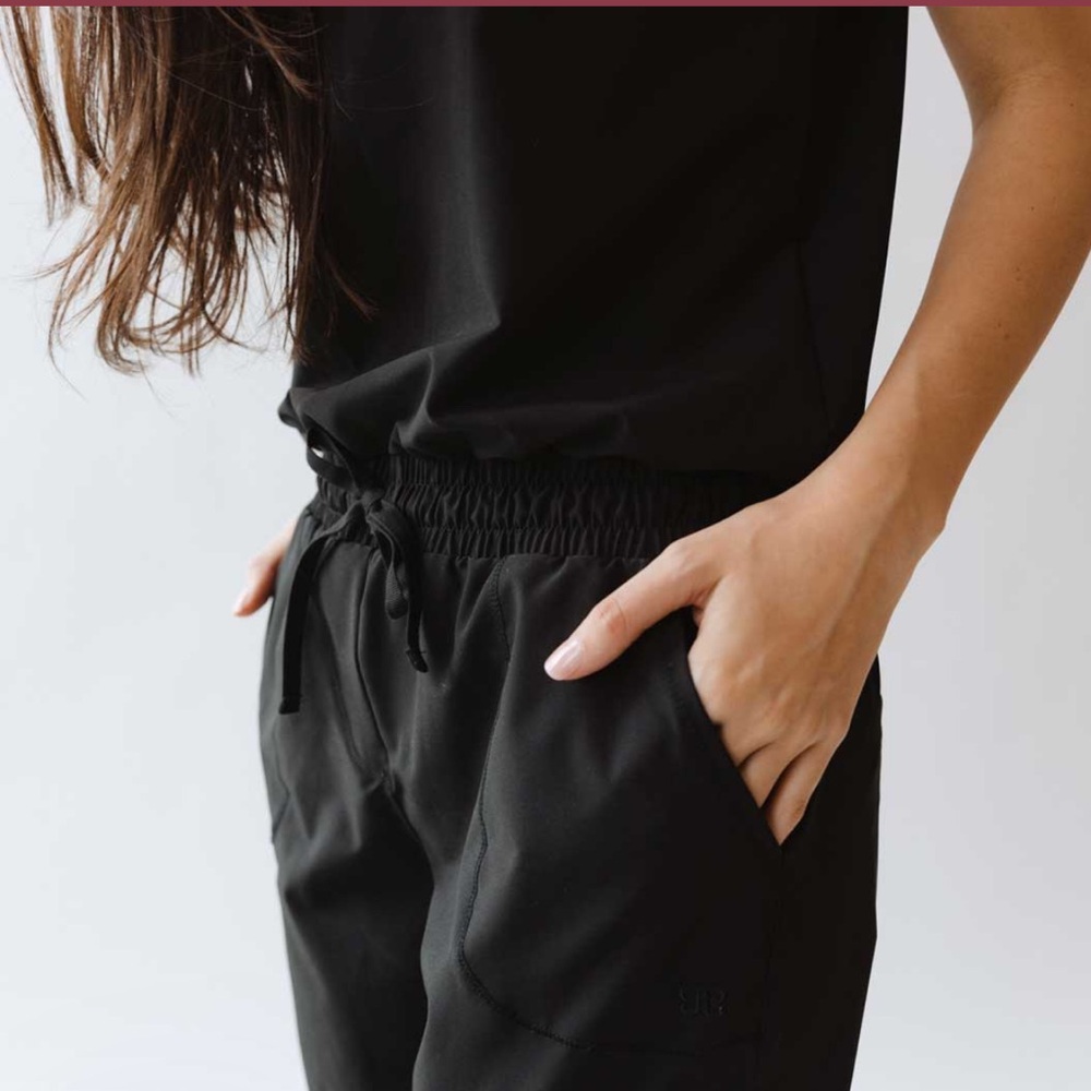 Albion Fit Black Jumpsuit - Picture 4 of 12